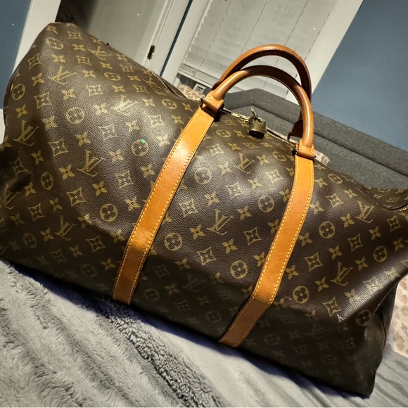 Louis Vuitton Keepall Bandouliere 60 - Picture 9 of 12